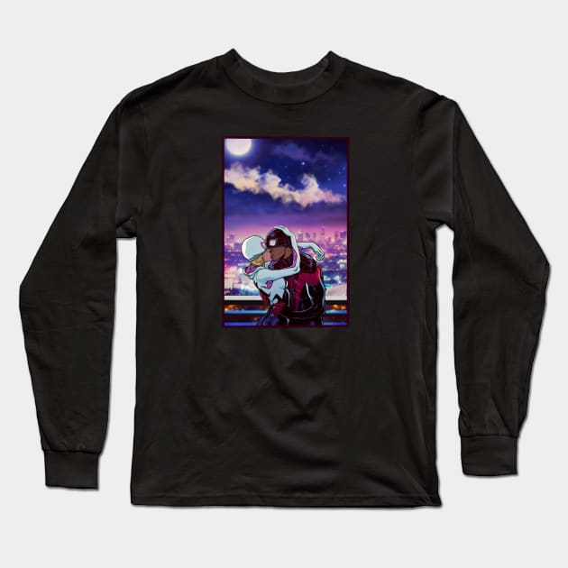 Valentines in the city Long Sleeve T-Shirt by Shoryotombo